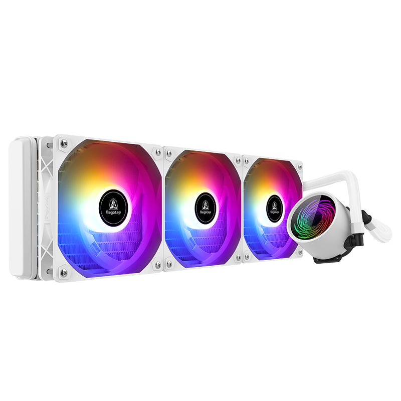 ❄️ Segotep Be Vere 360 White ARGB – Cooler Líquido 360mm | Potencia Extrema + Estilo White Gaming