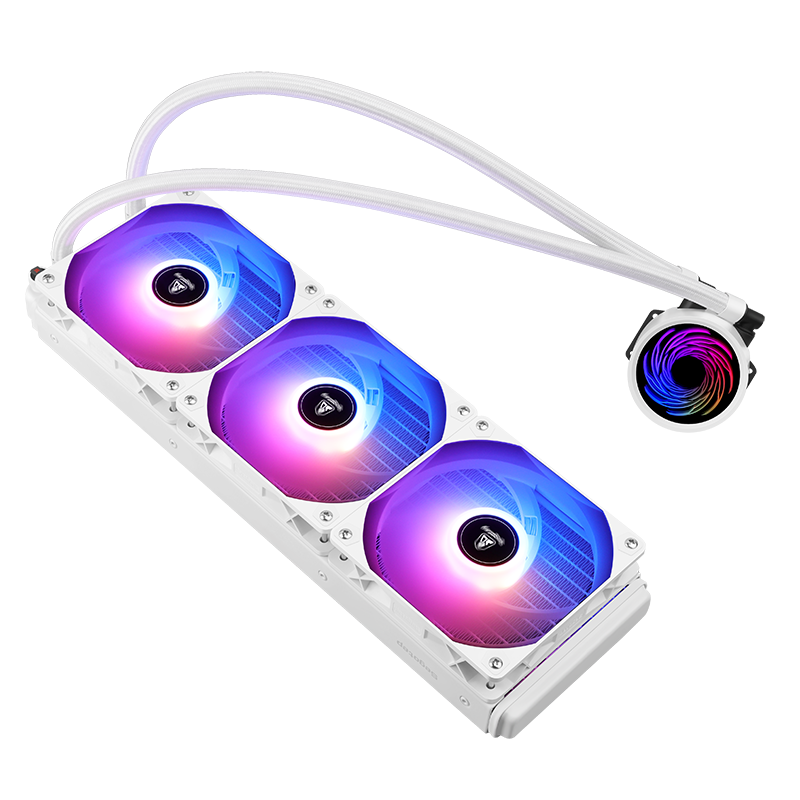 ❄️ Segotep Be Vere 360 White ARGB – Cooler Líquido 360mm | Potencia Extrema + Estilo White Gaming