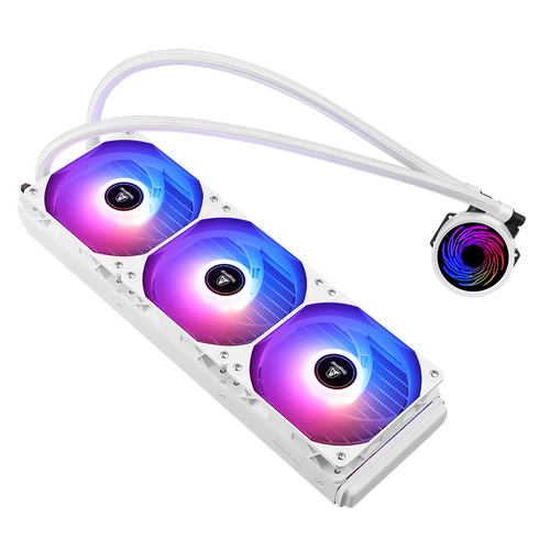 ❄️ Segotep Be Vere 360 White ARGB – Cooler Líquido 360mm | Potencia Extrema + Estilo White Gaming