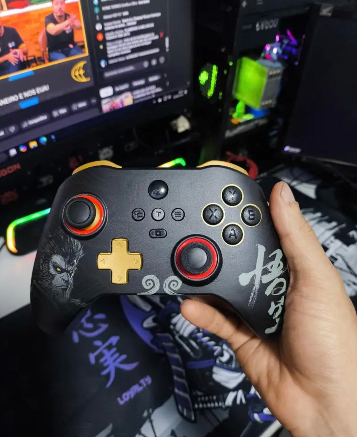 🎮 Control Inalámbrico Gaming – Edición Black Myth