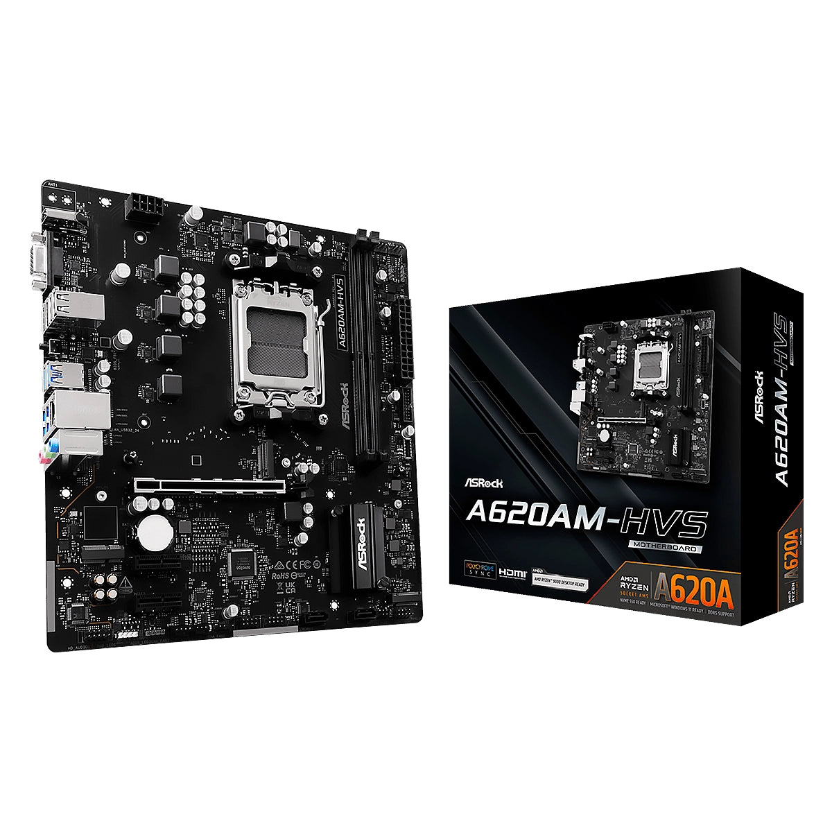 🔥 ASRock A620AM-HVS (AM5 – DDR5)