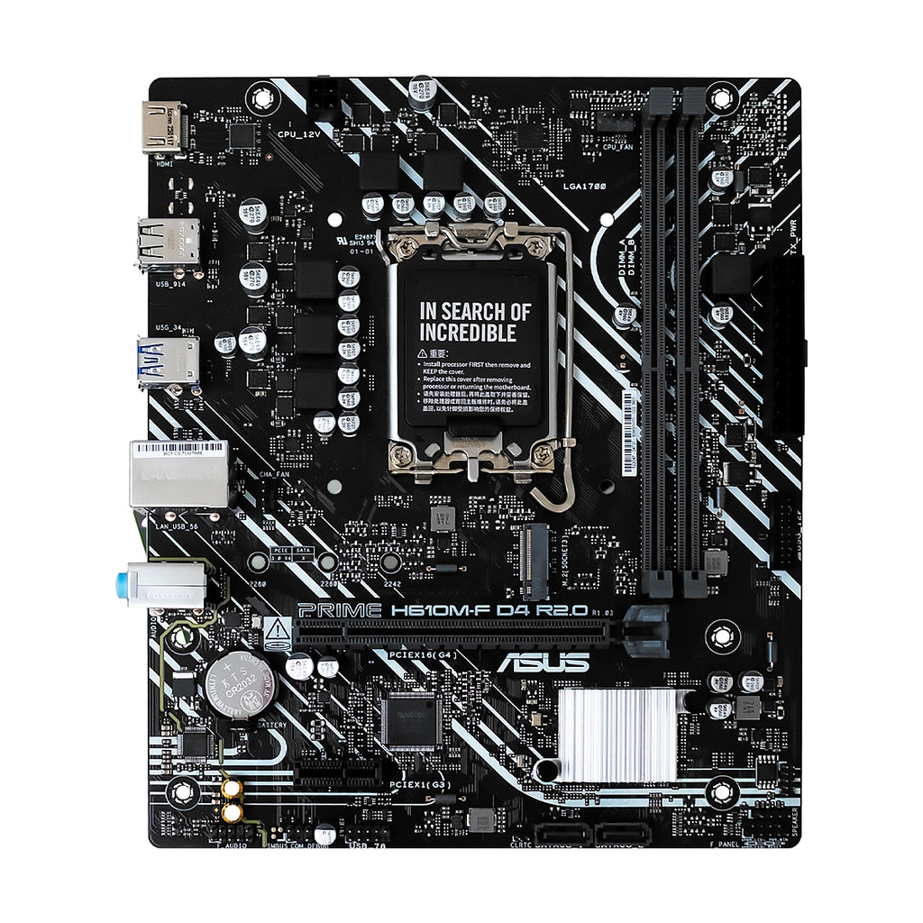 🔥 ASUS PRIME H610M-F D4 (LGA 1700)