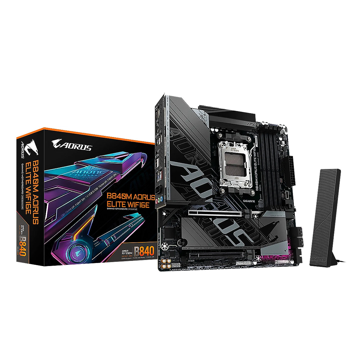 🔥 Gigabyte AORUS B840M ELITE WIFI6E (AM5 – DDR5)