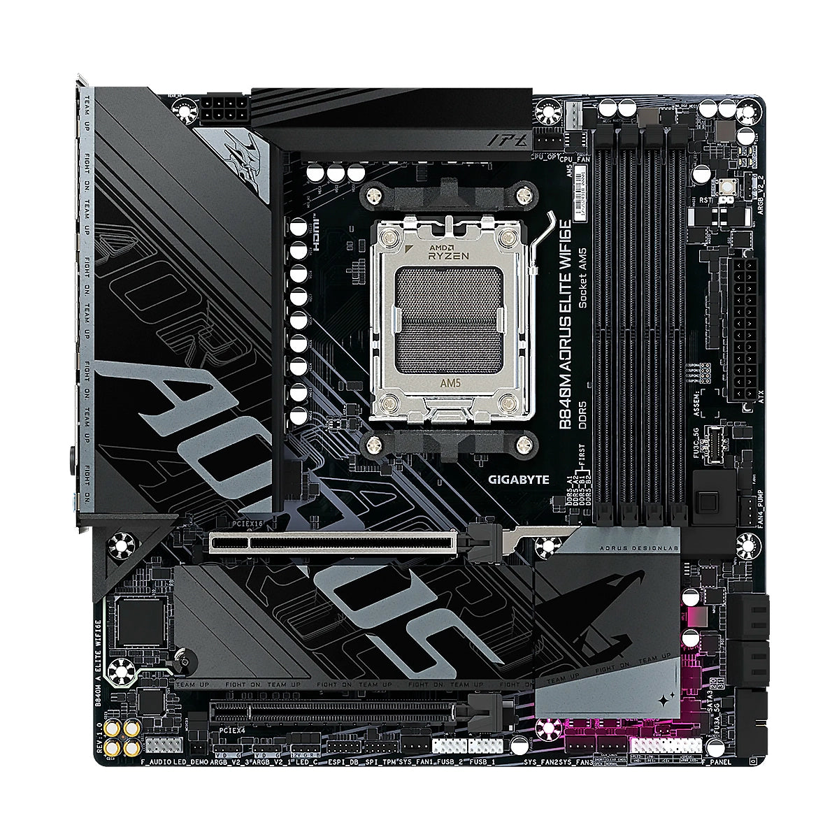 🔥 Gigabyte AORUS B840M ELITE WIFI6E (AM5 – DDR5)