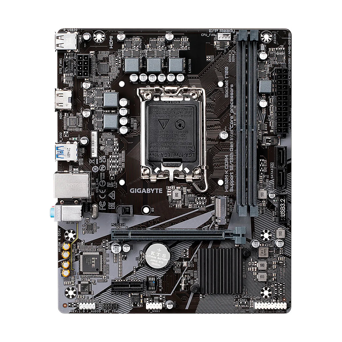 🔥 Gigabyte H610M K (DDR4 – LGA 1700)