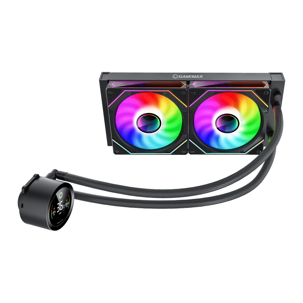 ❄️ IceBurg 240mm Digital BK – ¡Potencia y RGB para tu PC!